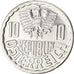 Coin, Austria, 10 Groschen, 1991, Vienna, MS(60-62), Aluminum, KM:2878