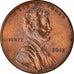 Monnaie, États-Unis, Lincoln Cent, Cent, 2012, U.S. Mint, TTB, Copper Plated