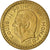Moneda, Mónaco, 2 Francs, 1943, Paris, MBC+, Cuproaluminio, Gadoury:134