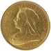 Gran Bretagna, Victoria, 5 Pounds, 1893, London, SPL-, Oro, KM:787