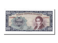 Chile, 100 Escudos, 1962, KM #141a, UNC(65-70), G