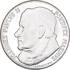 Vaticano, medalla, Ioannes Paulus II Pieta, Roma, 1973, SC, Plata