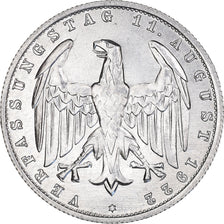 Coin, GERMANY, WEIMAR REPUBLIC, 3 Mark, 1922, Berlin, MS(63), Aluminum, KM:28