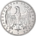 Münze, Deutschland, Weimarer Republik, 3 Mark, 1922, Berlin, VZ, Aluminium