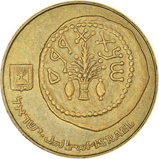 Moneta, Israel, 50 Sheqalim, 1984, AU(55-58), Aluminium-Brąz, KM:139