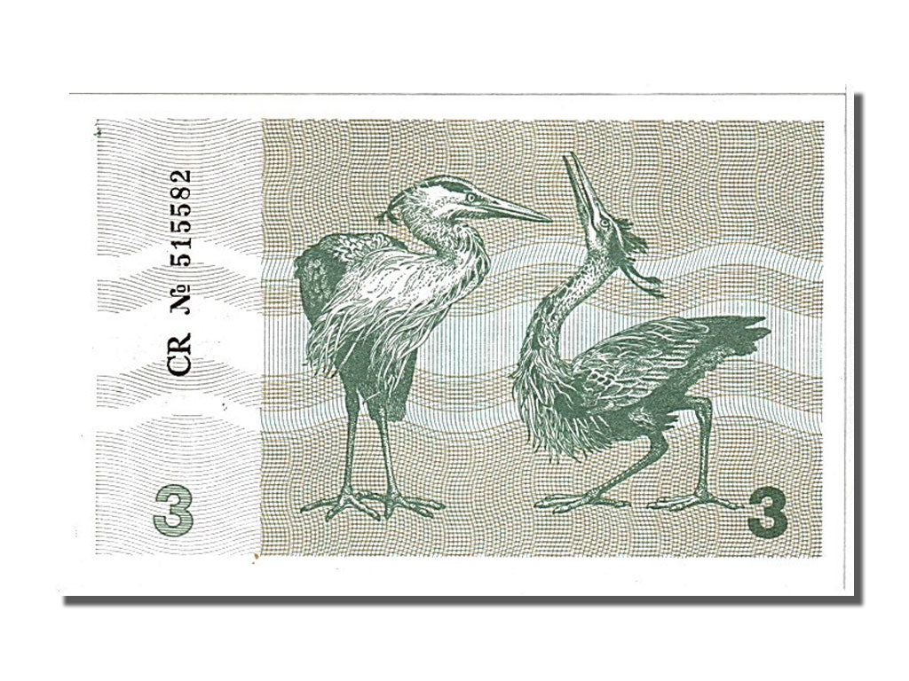 Lithuania, 3 (Talonas), 1991, KM #33b, UNC(65-70), CR