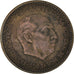 Moneda, España, Francisco Franco, caudillo, Peseta, 1966, BC+, Aluminio -