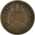 Moneda, España, Francisco Franco, caudillo, Peseta, 1966, BC+, Aluminio -