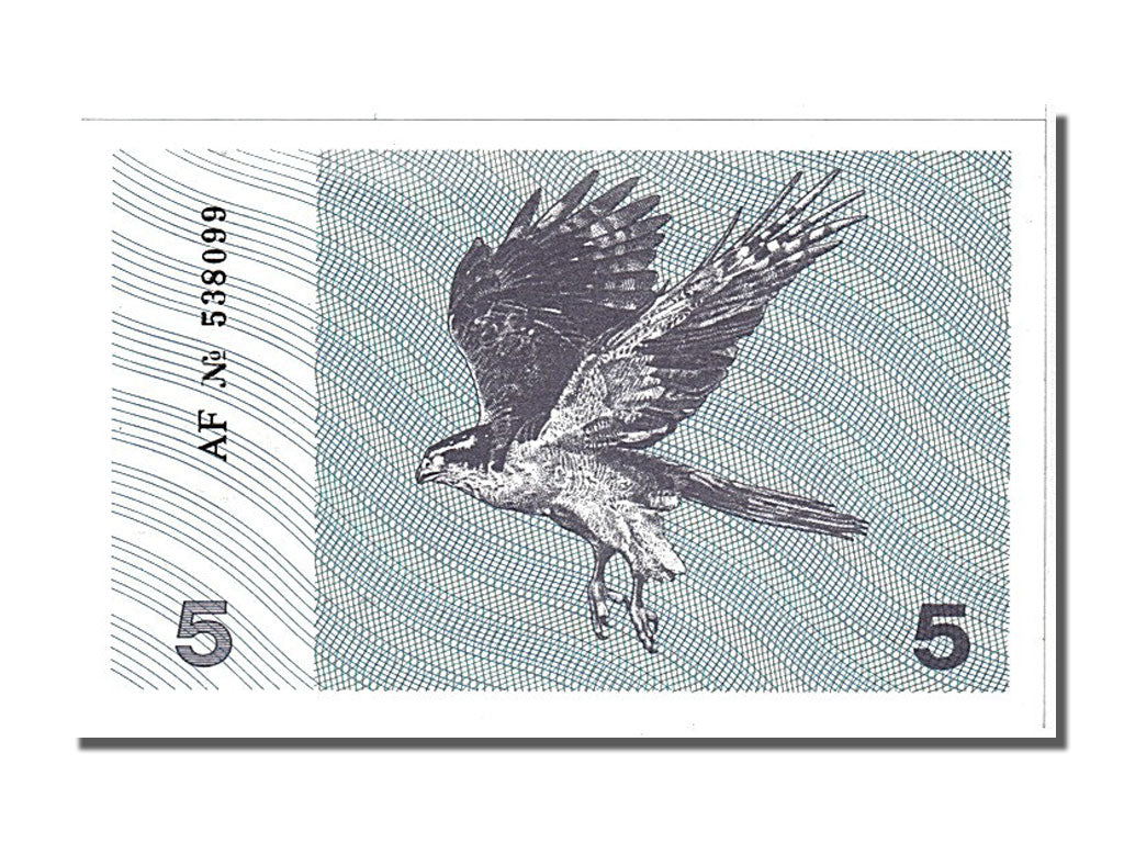 Lithuania, 5 (Talonas), 1991, KM #34b, UNC(65-70), AF