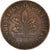 Coin, GERMANY - FEDERAL REPUBLIC, 2 Pfennig, 1964, Karlsruhe, VF(20-25), Bronze