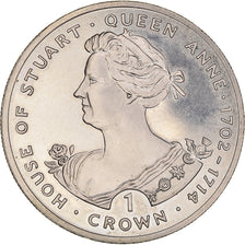 Moneta, Gibilterra, Elizabeth II, Crown, 1993, Prooflike, BB+, Rame-nichel