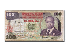 Kenya, 100 Shillings, 1986, KM #23d, 1986-09-14, EF(40-45), E76