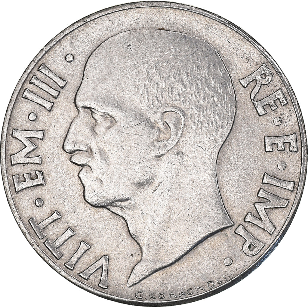 Münze, Italien, Vittorio Emanuele III, 20 Centesimi, 1941, Rome, SS, Stainless