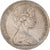 Moneda, Australia, Elizabeth II, 10 Cents, 1975, Melbourne, BC+, Cobre -