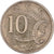 Moneta, Australia, Elizabeth II, 10 Cents, 1975, Melbourne, MB, Rame-nichel