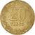Coin, Colombia, 20 Pesos, 1988, EF(40-45), Aluminum-Bronze, KM:271