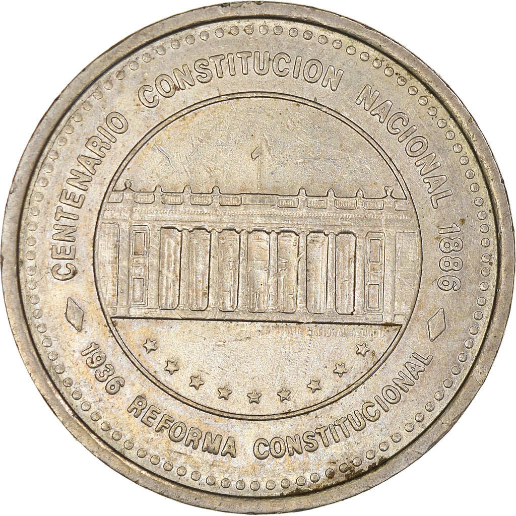 Moneta, Colombia, 50 Pesos, 1986, BB, Rame-nichel, KM:272