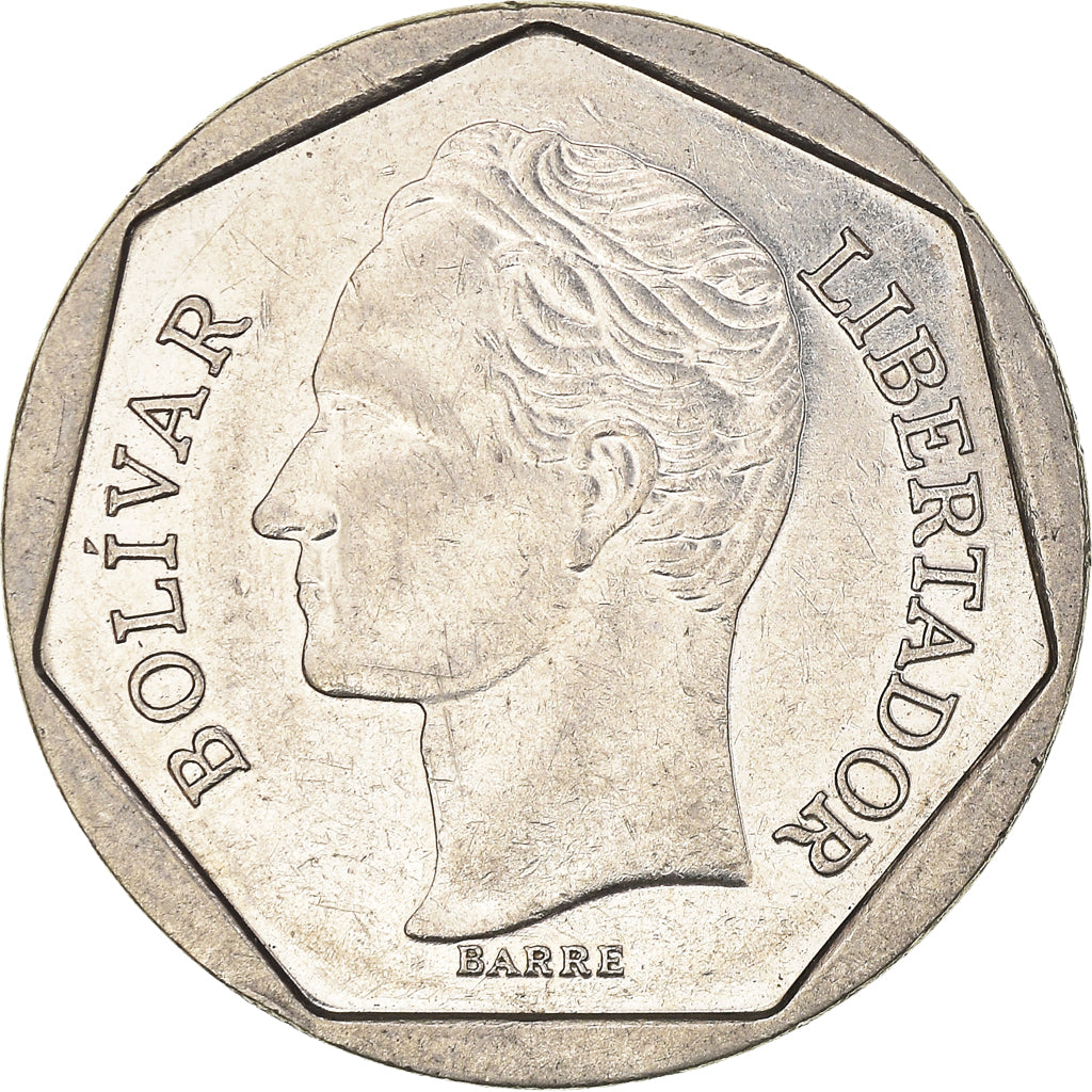 Moeda, Venezuela, 100 Bolivares, 1998, EF(40-45), Aço Revestido a Níquel