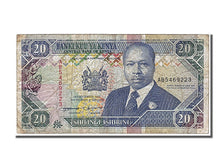 Kenya, 20 Shillings, 1993, KM #31a, 1993-09-14, EF(40-45), AB