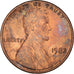 Monnaie, États-Unis, Lincoln Cent, Cent, 1982, U.S. Mint, Philadelphie, TB+