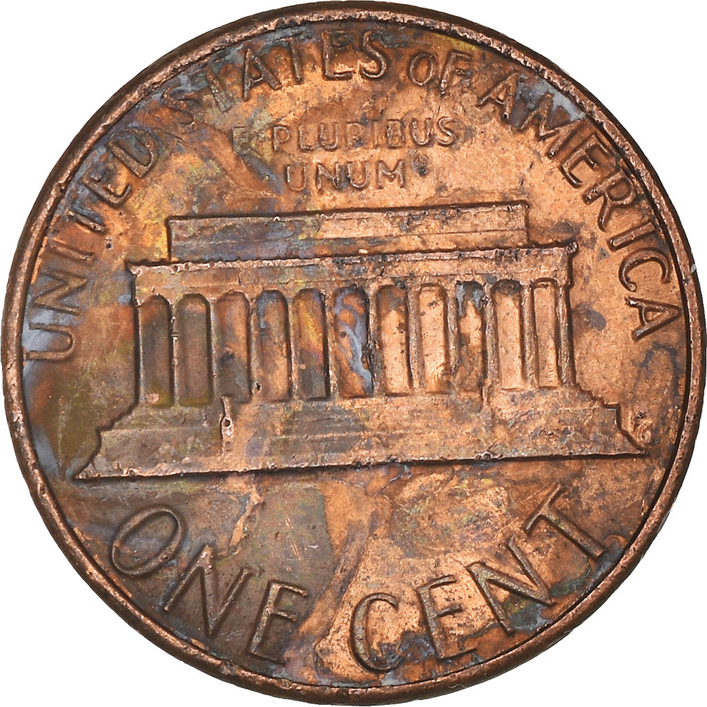 Monnaie, États-Unis, Lincoln Cent, Cent, 1982, U.S. Mint, Philadelphie, TB+