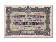 Bulgarie, 5 Leva type 1917