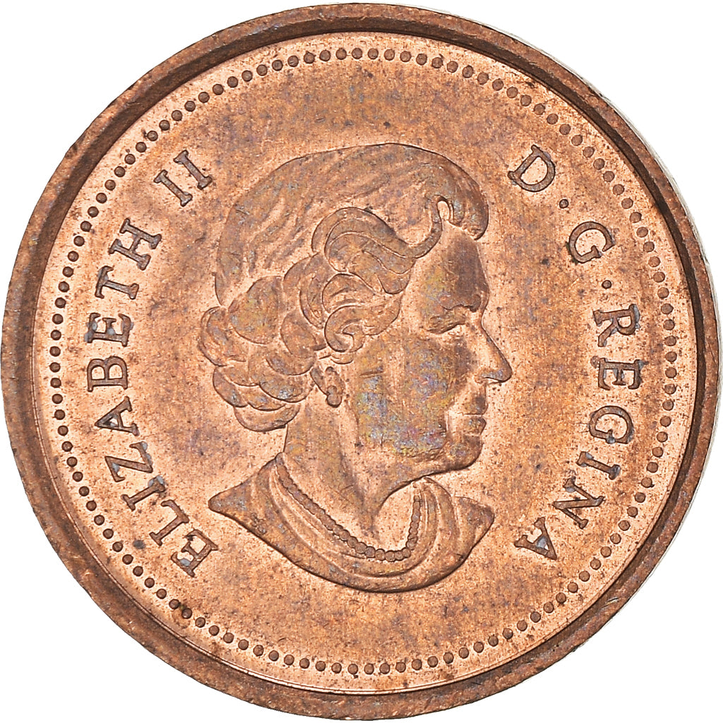 Coin, Canada, Elizabeth II, Cent, 2005, Royal Canadian Mint, VF(30-35), Copper