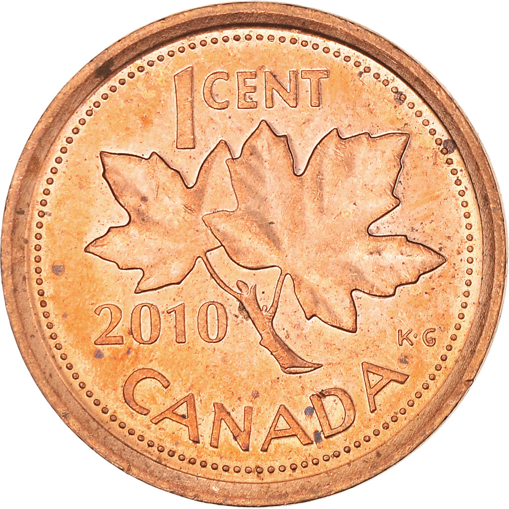 Coin, Canada, Elizabeth II, Cent, 2010, Royal Canadian Mint, Winnipeg