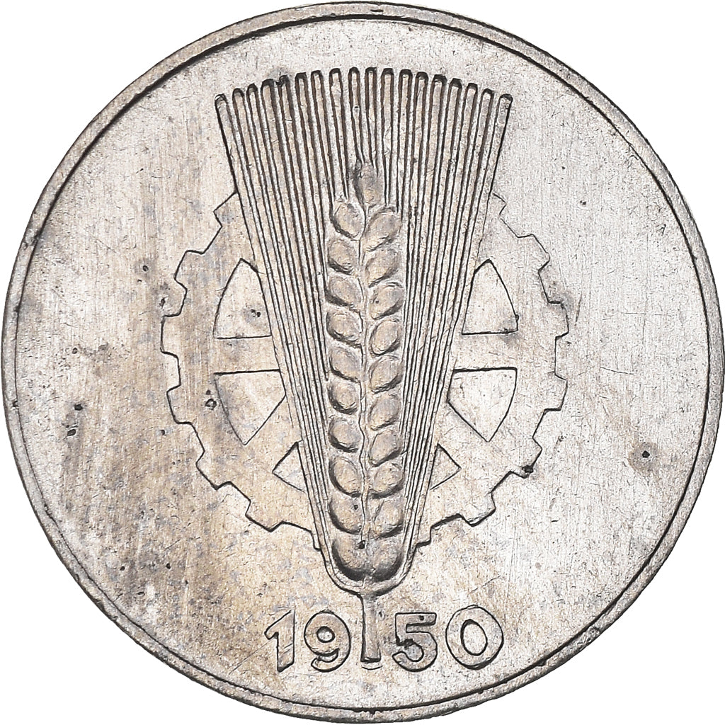 Monnaie, République démocratique allemande, 5 Pfennig, 1950, Berlin, TTB+