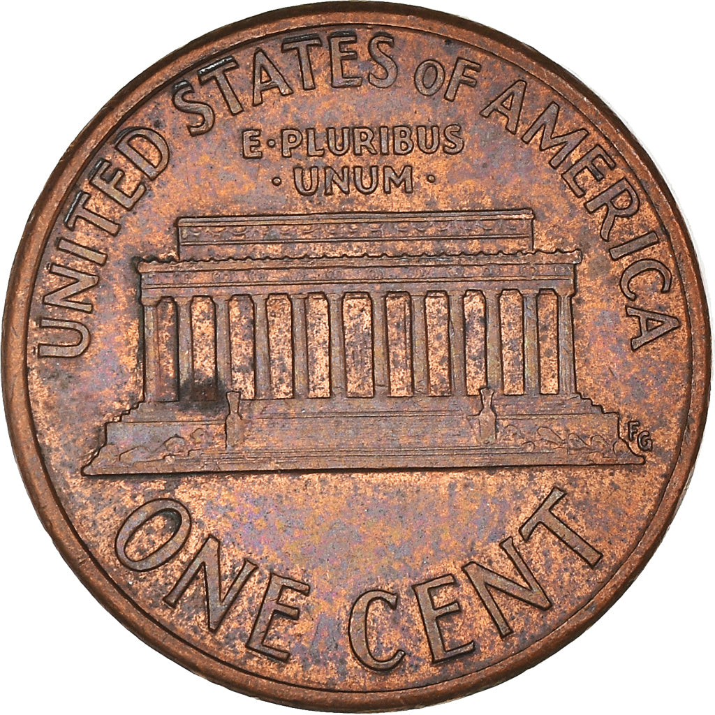 Monnaie, États-Unis, Lincoln Cent, Cent, 1991, U.S. Mint, Philadelphie, TTB