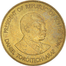 Coin, Kenya, 5 Cents, 1980, British Royal Mint, EF(40-45), Nickel-brass, KM:17