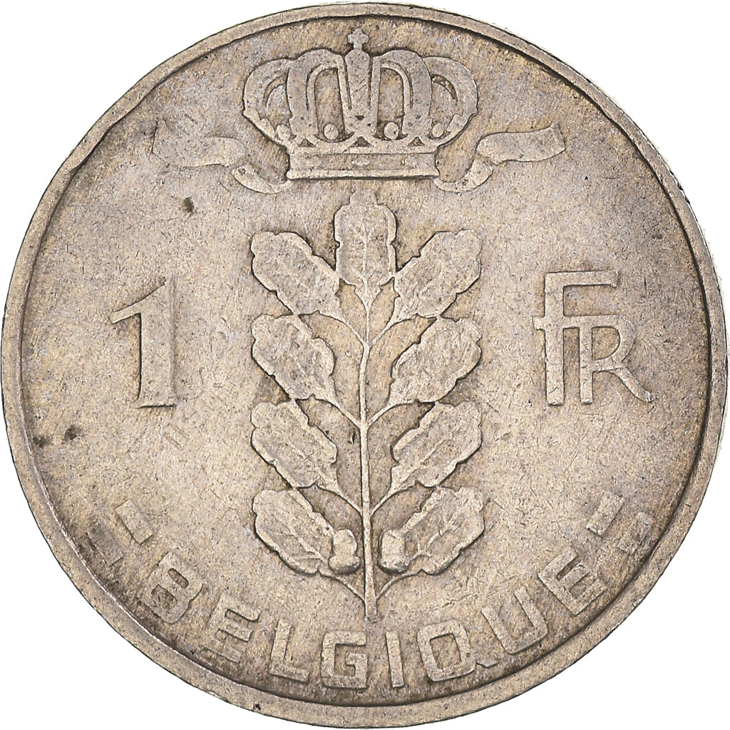 Moneta, Belgia, Franc, 1951, VF(20-25), Miedź-Nikiel, KM:142.1