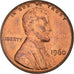 Monnaie, États-Unis, Lincoln Cent, Cent, 1960, U.S. Mint, Philadelphie, SUP
