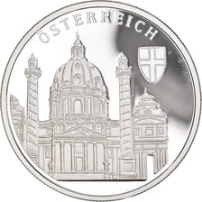 Austria, Fantasy euro patterns, 10 Euro, 1996, Karlskirche in Wien.BE.
