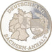 Deutschland, Medaille, SACHSEN-ANHALT, 1990, BE, UNZ, Silber