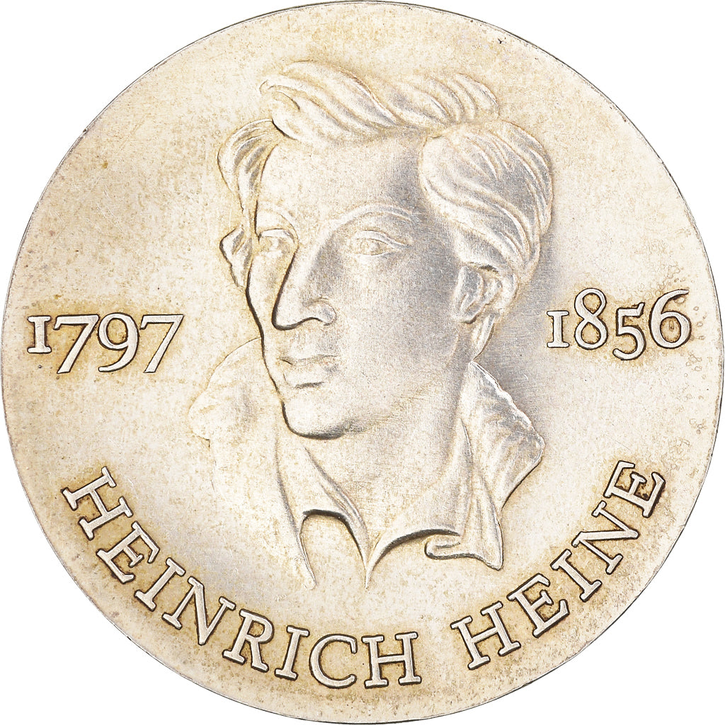 Coin, GERMAN-DEMOCRATIC REPUBLIC, 175th Anniversary - Birth of Heinrich Heine