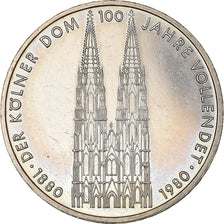 Moneda, ALEMANIA - REPÚBLICA FEDERAL, 5 Mark, 1980, Stuttgart, Germany, MBC