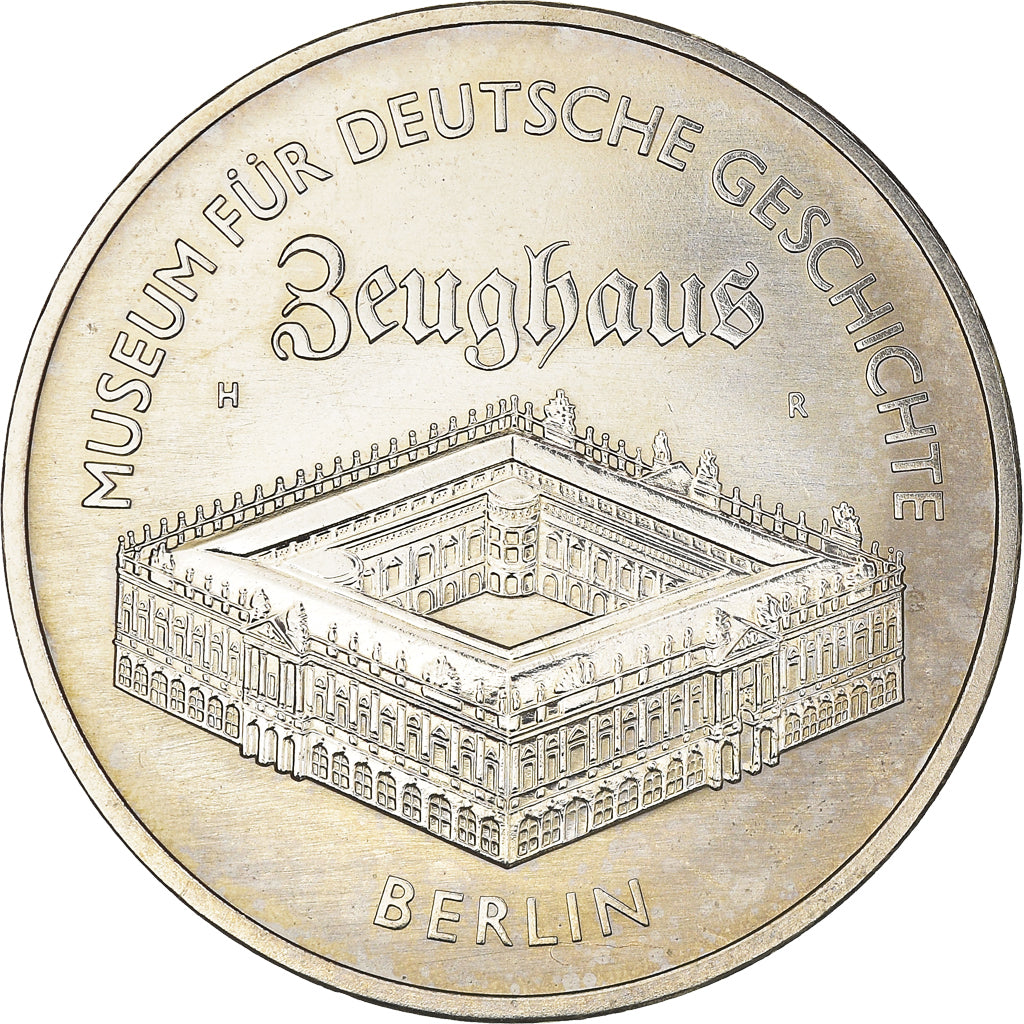 Coin, GERMAN-DEMOCRATIC REPUBLIC, 5 Mark, 1990, Berlin, AU(55-58)