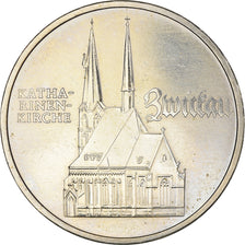 Coin, GERMAN-DEMOCRATIC REPUBLIC, Katharinen Kirche in Zwickau, 5 Mark, 1989