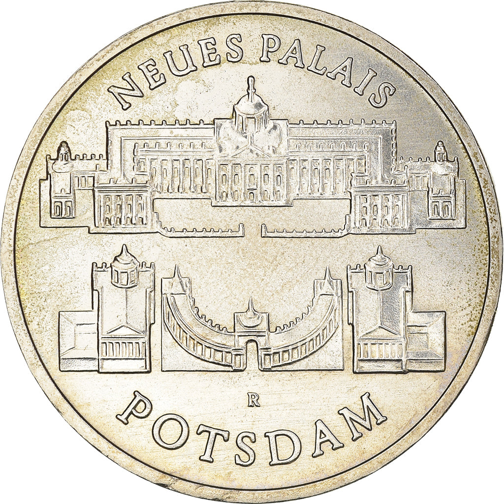 Monnaie, République démocratique allemande, Potsdam - New Palace, 5 Mark