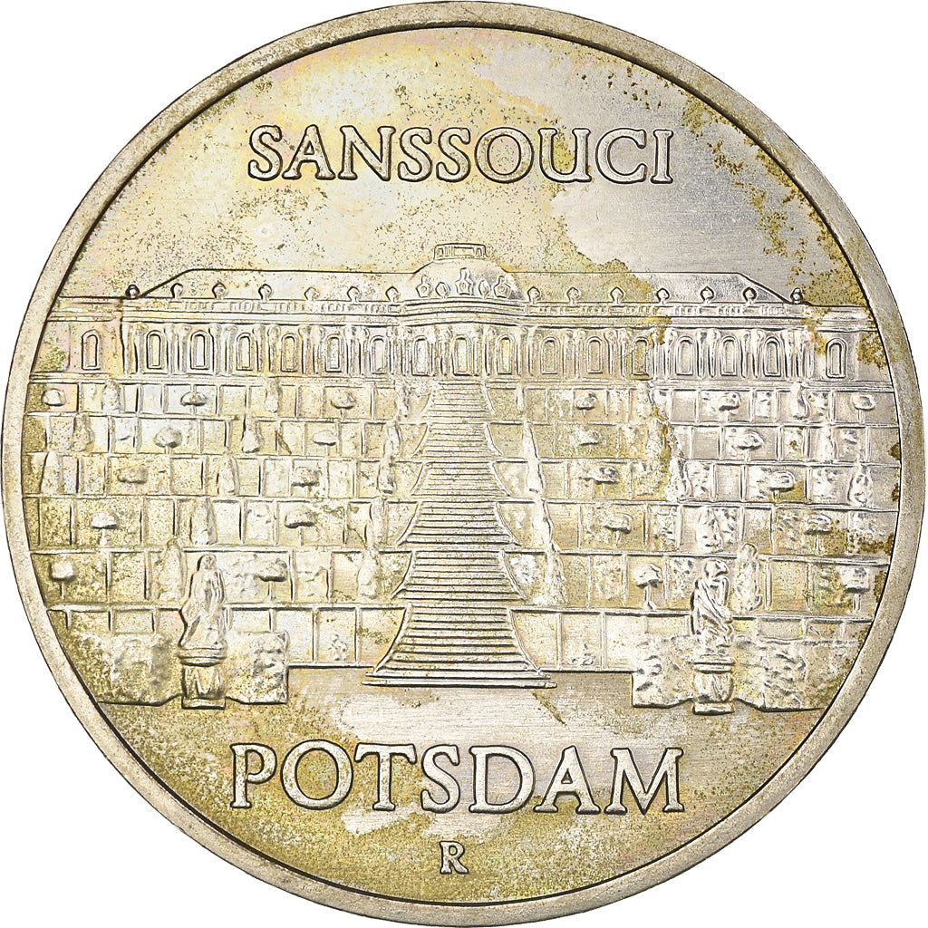 Coin, GERMAN-DEMOCRATIC REPUBLIC, 5 Mark, 1986, Berlin, AU(50-53)
