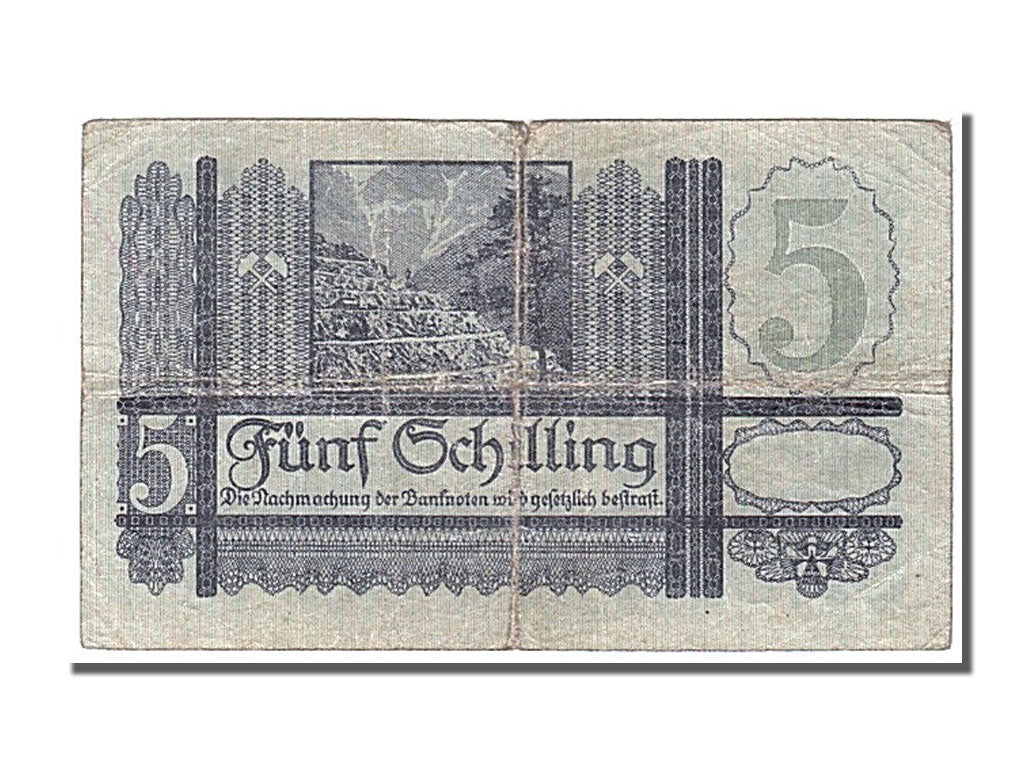 Austria, 5 Schilling, 1945, KM #121, 1945-09-04, EF(40-45)