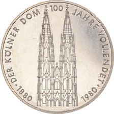 Moneta, GERMANIA - REPUBBLICA FEDERALE, 5 Mark, 1980, Stuttgart, Germany, BB