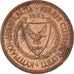 Coin, Cyprus, 5 Mils, 1963, EF(40-45), Bronze, KM:39