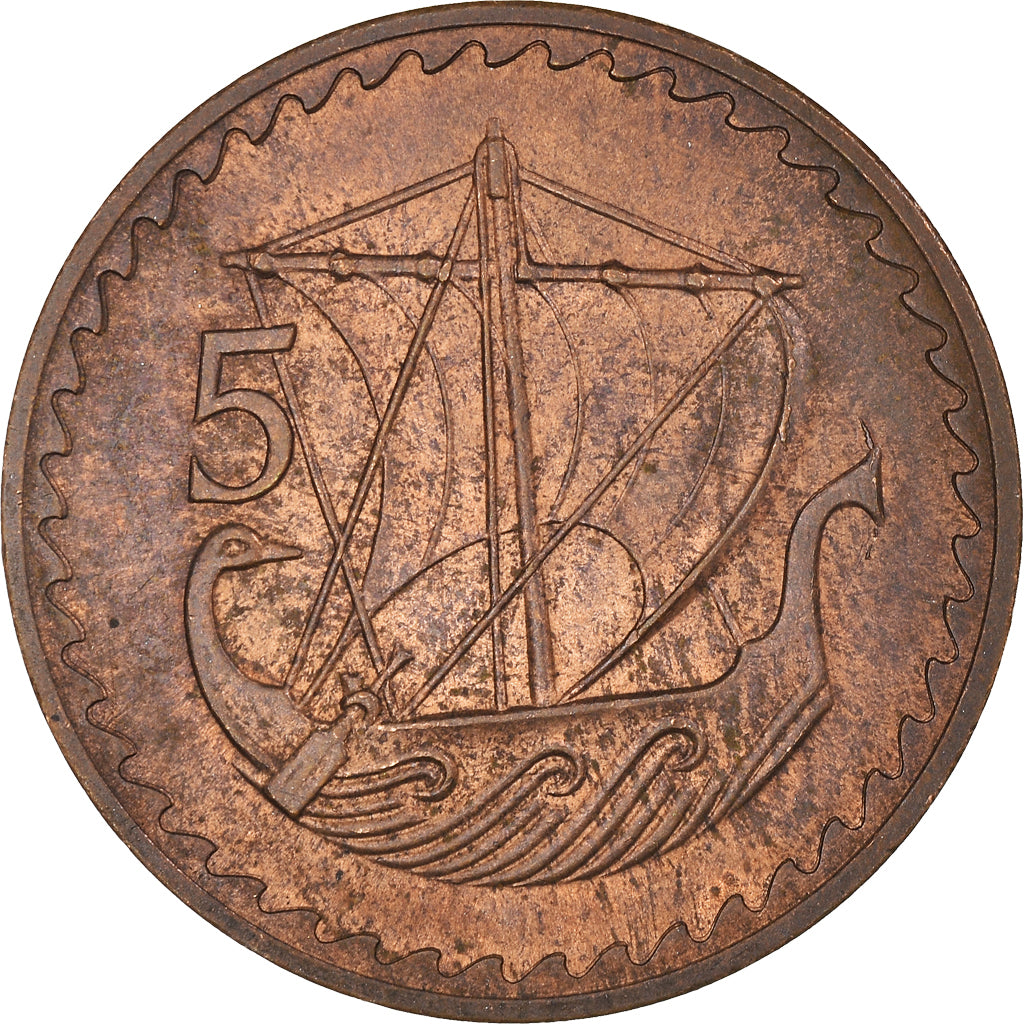 Monnaie, Chypre, 5 Mils, 1963, TTB, Bronze, KM:39