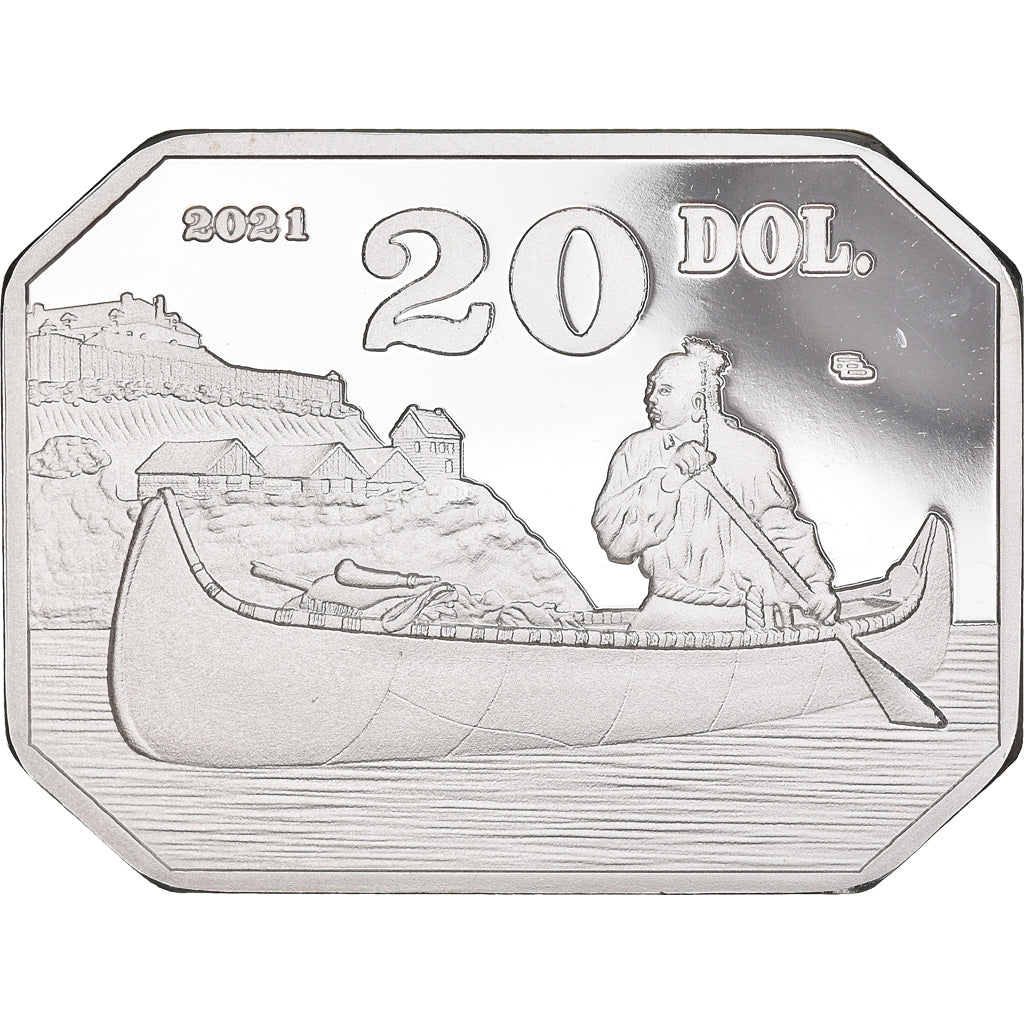 Coin, United States, Michigan, 20 Dollars, 2021, FDC.BE, MS(65-70), Silver