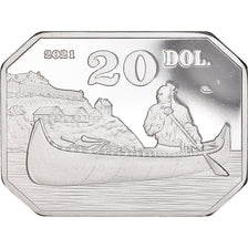 Coin, United States, Michigan, 20 Dollars, 2021, FDC.BE, MS(65-70), Silver