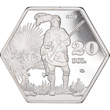 Monnaie, États-Unis, Florida, 20 Dollars, 2021, FDC.BE, FDC, Silver plated