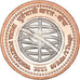 Moneta, India, Pondichéry.goa, 60 réis/1 tanga, 2021, SPL, Bi-metallico