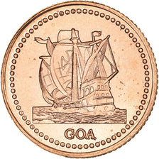 Coin, INDIA-PORTUGUESE, 30 réis., 2021, MS(63), Copper Plated Steel, KM:New